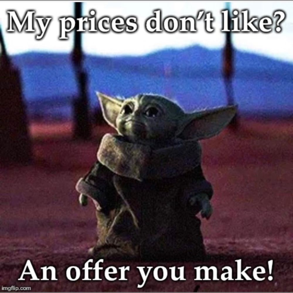 I can’t say yes if you don’t make an offer!!!